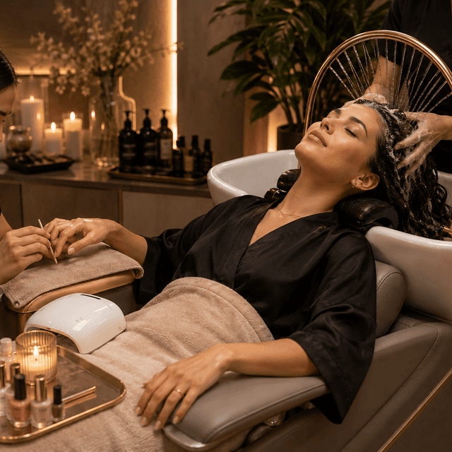 Head Spa With Basic Manicure at Yadis Nails & Spa Laser in Austin, TX