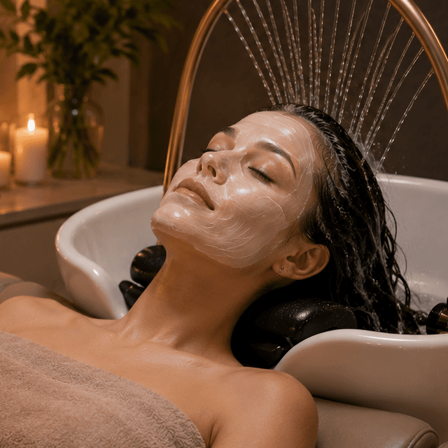Head Spa With Facial at Yadis Nails & Spa Laser in Austin, TX